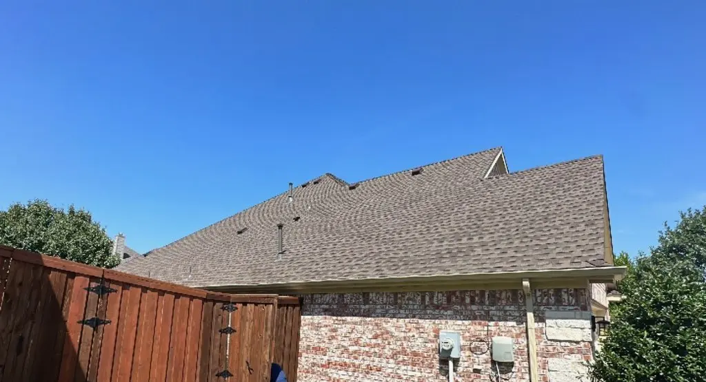 Completed roof replacement project in Los Altos